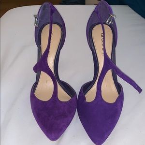 Gianni bini purple high heels
